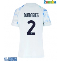 Inter Milan Denzel Dumfries #2 Gostujuci Dres za Ženska 2025-26 Kratak Rukav